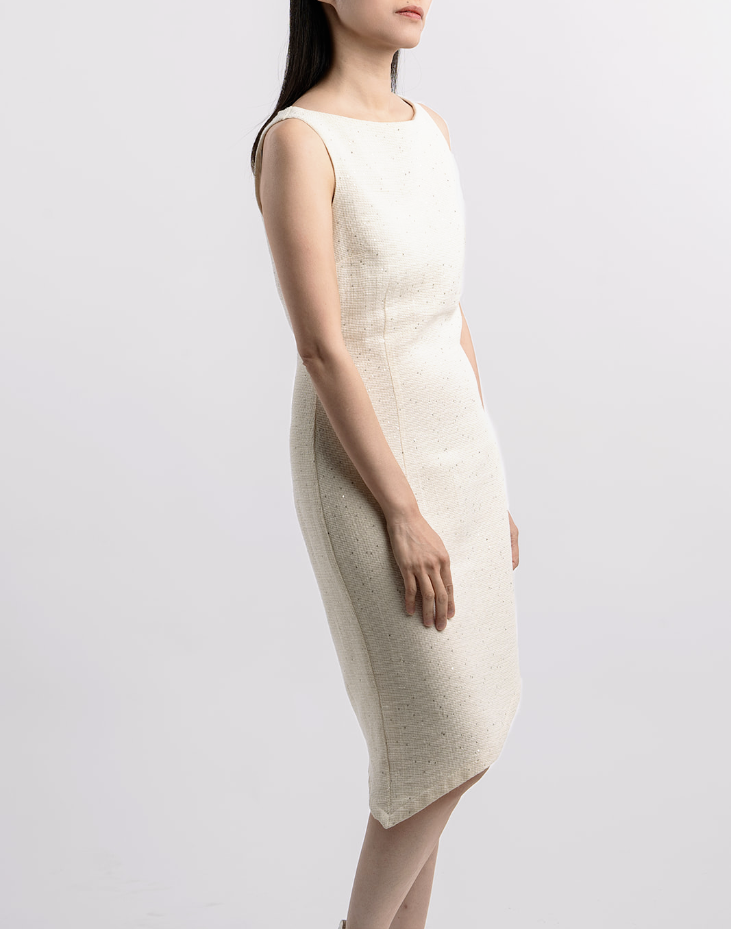 Embroidered Sequin Dress