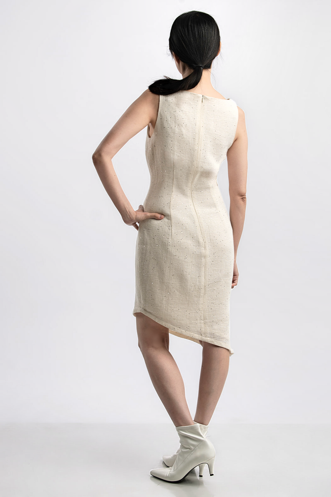 Embroidered Sequin Dress